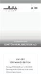 Mobile Screenshot of kostuem-jaeger.ch